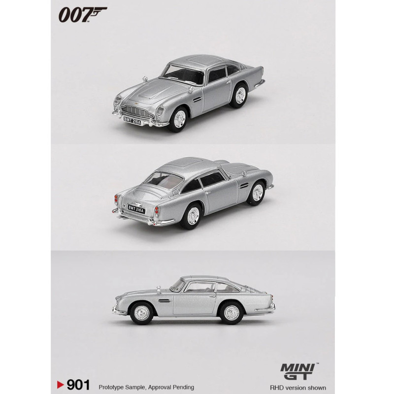 James Bond - 1/64 Aston Martin DB5 « Thunderball »  Blister JAPONAIS