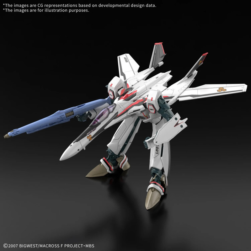 Macross – HG 1/100 VF-25F Messiah Valkyrie Deluxe Set - Bandai