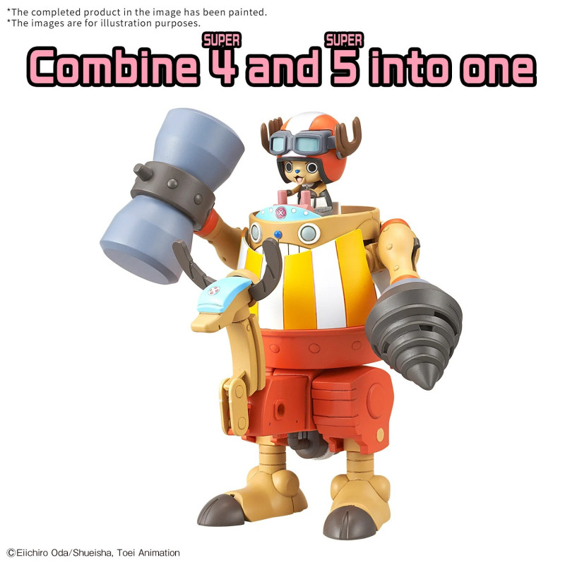 One Piece - Model kit Chopper Robo Supper 4 & 5 Kung Fu & Walk Hopper