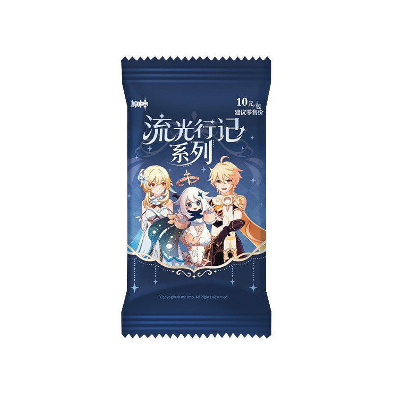 Genshin Impact - Booster Trading Card Journey of Light Series CHINOIS