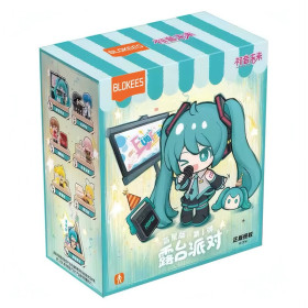 Vocaloid - Mini Figurine Blokees Hatsune Miku Terrace Party  1 EXEMPLAIRE ALEATOIRE