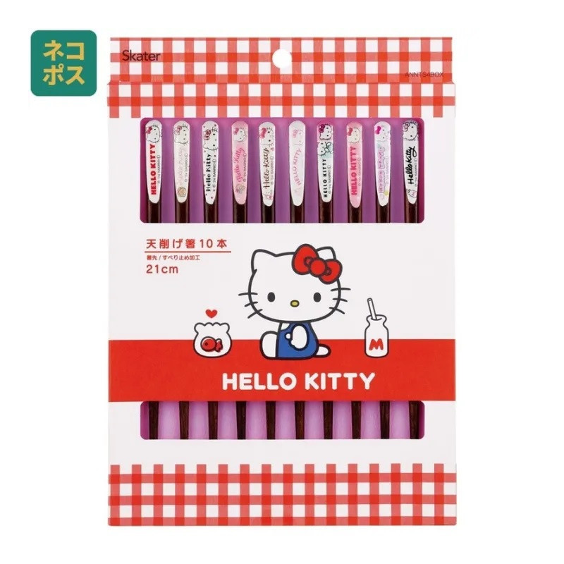 Sanrio – Set de 10 baguettes Hello Kitty – Skater