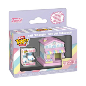 Sanrio - Bitty Pop! Town - Cafe Cinnamoroll avec Cinnamoroll – Funko