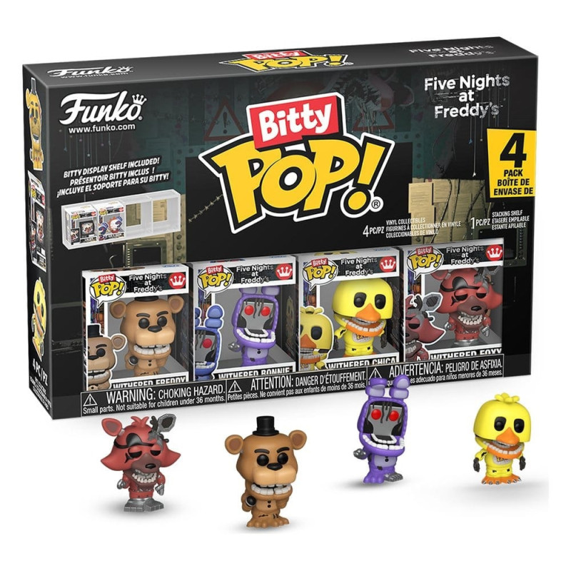 Five Nights at Freddy's - Pop! Bitty - 4-Pack Series 6