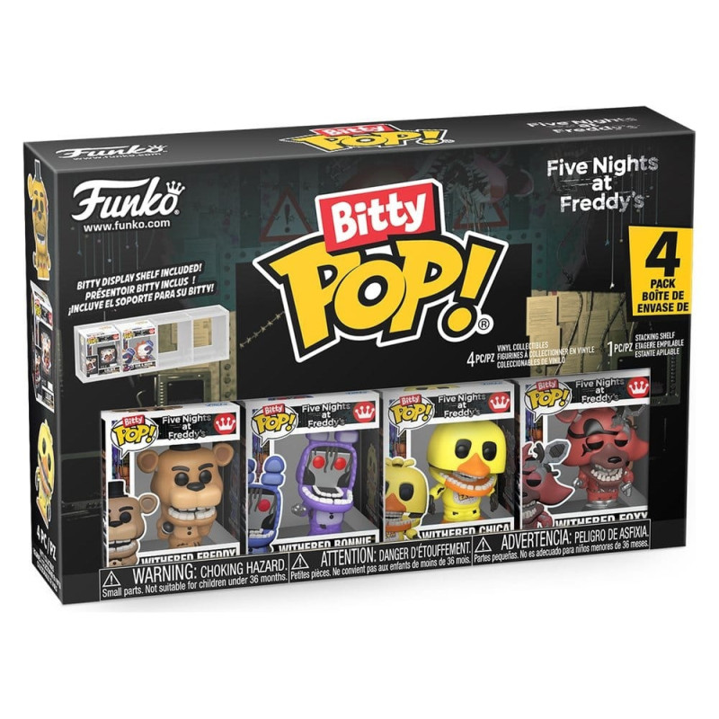 Five Nights at Freddy's - Pop! Bitty - 4-Pack Series 6 – Funko