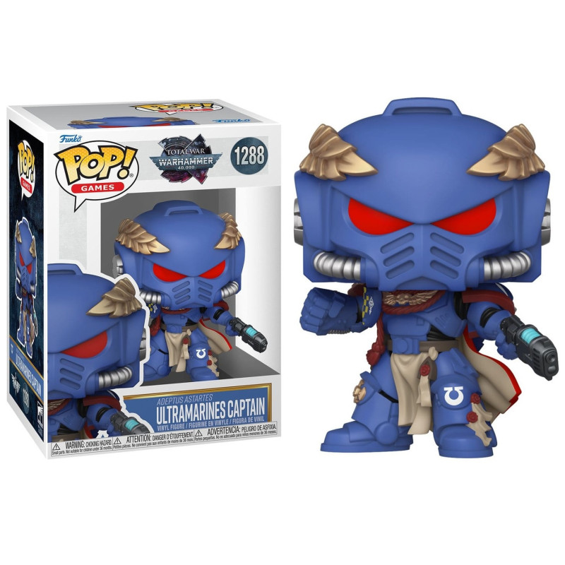 Warhammer 40K - Pop! - Ultramarines Captain n°1288