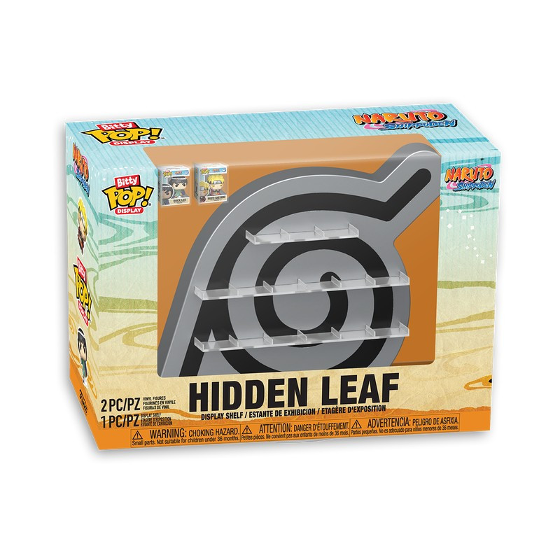 Naruto - Bitty Pop! Display Hidden Leaf