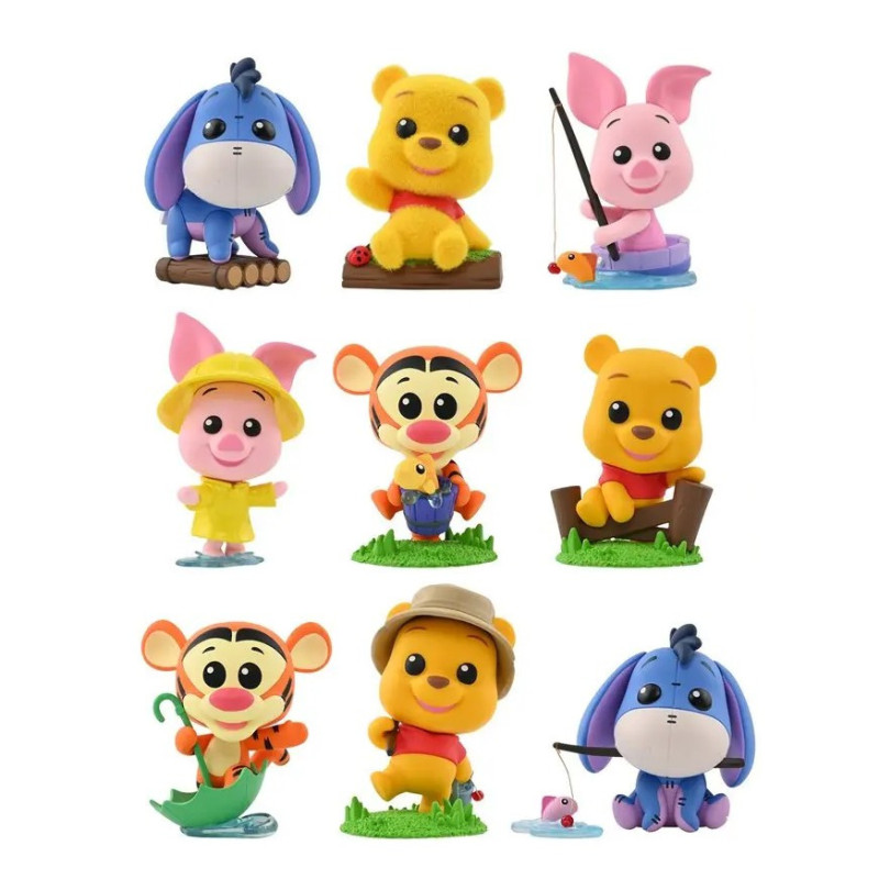 Disney - Figurine Cosbi Winnie the Pooh 1 EXEMPLAIRE ALEATOIRE