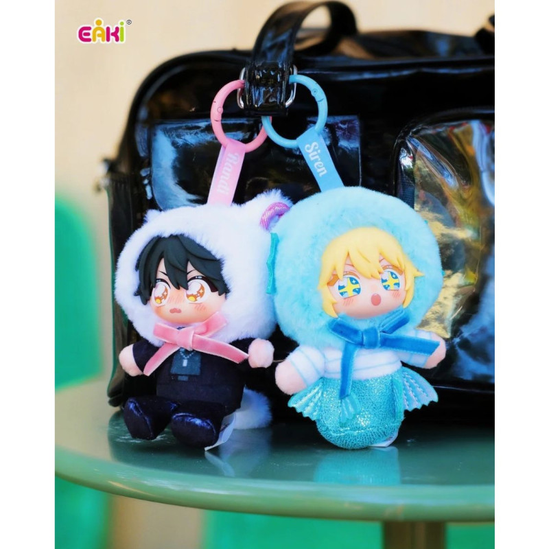 The Falling Merman - Bag-Clip Peluche Blind Box 1 EXEMPLAIRE ALEATOIRE