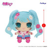 Hatsune Miku – Peluche Kyurumaru Big Clover – 26 cm – FuRyu