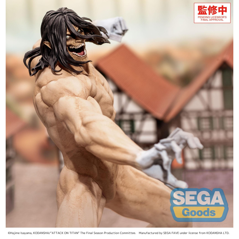 Attack on Titan - Figurine Gigantix Eren Yeager "Titan" - Sega