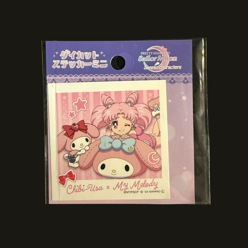 Sailor Moon Series x Sanrio - Sticker Mini Chibiusa x My Melody