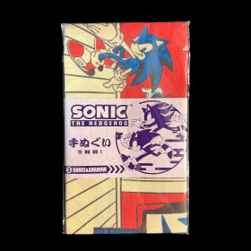 Sonic The Hedgehog - Serviette Tenugui Sonic & Shadow