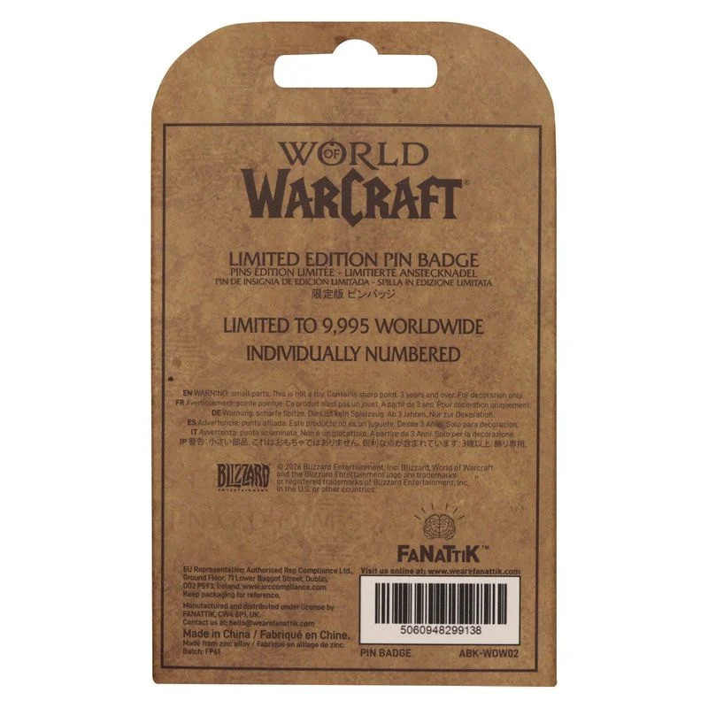 World of Warcraft - Pins Pepe Edition Limitée 9995 ex - Fanattik
