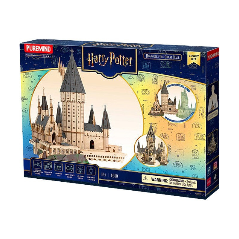 Harry Potter - Diorama 3D Puremind La Grande Salle (The Great Hall)