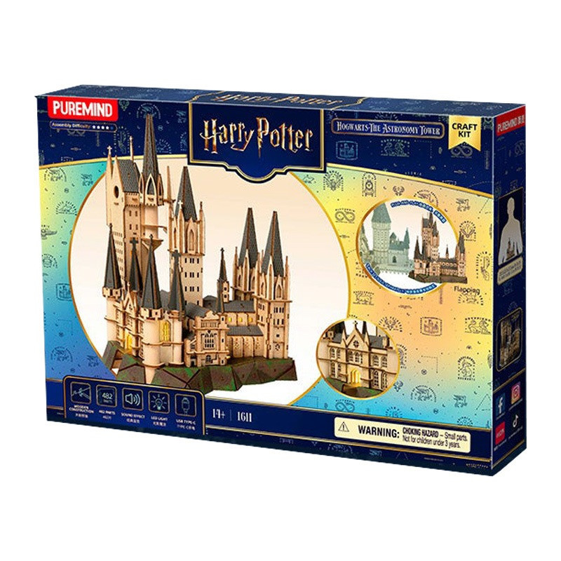 Harry Potter - Diorama 3D Puremind La Tour d'Astronomie (The Astronomy Tower)