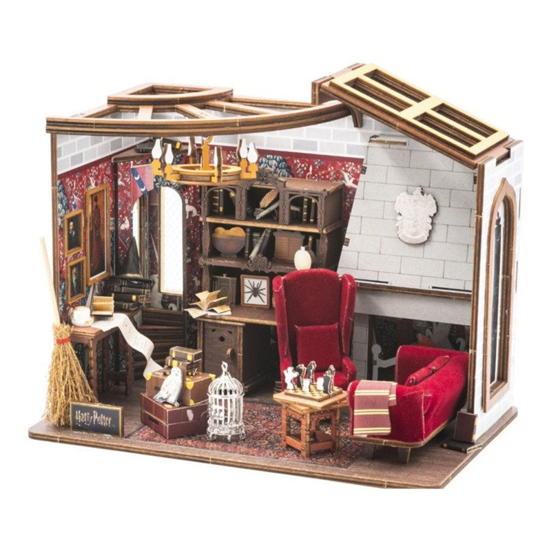 Harry Potter - Maquette Bois La Salle Commune de Gryffondor - Puremind