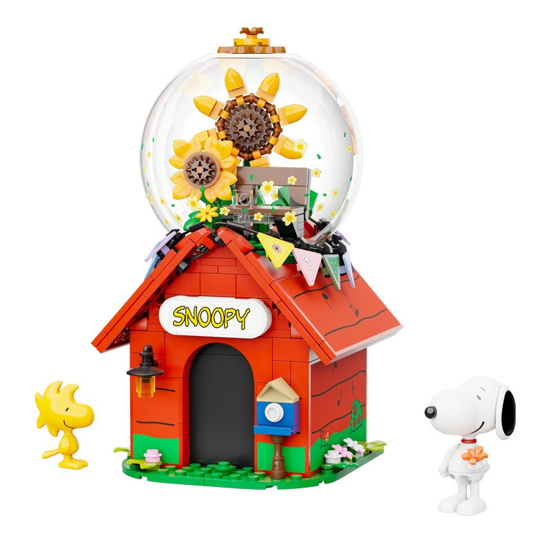 Peanuts - Jeu de Construction Snoopy Red House