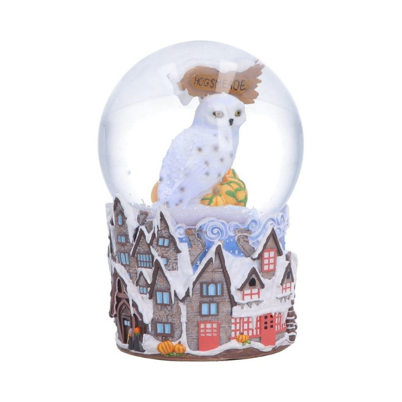 Harry Potter - Boule à neige Hedwige Hogsmeade Village 15 cm