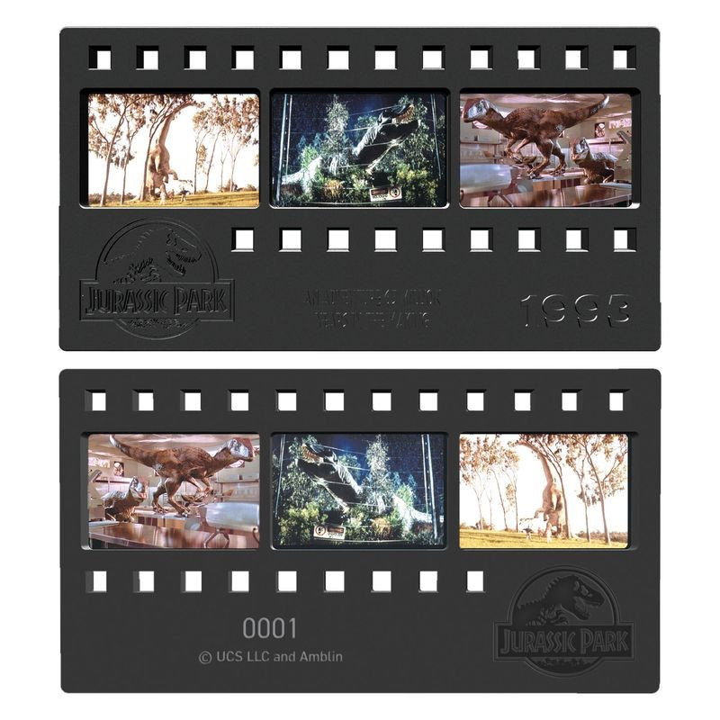 Jurassic Park - Bande de film Métallique de Collection 5000 ex