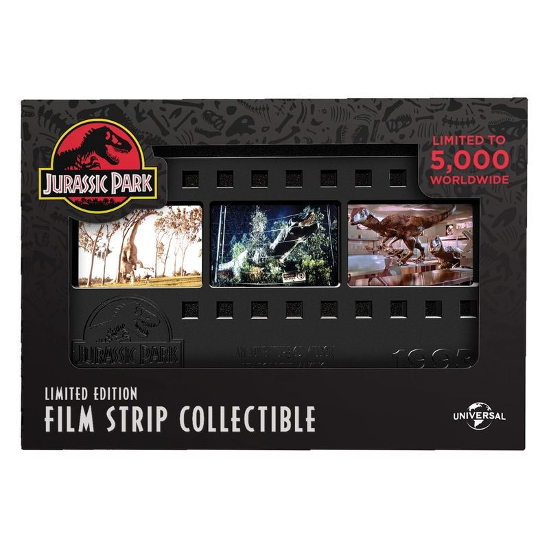 Jurassic Park - Bande de film Métallique Collection 5000 ex - FaNaTtik