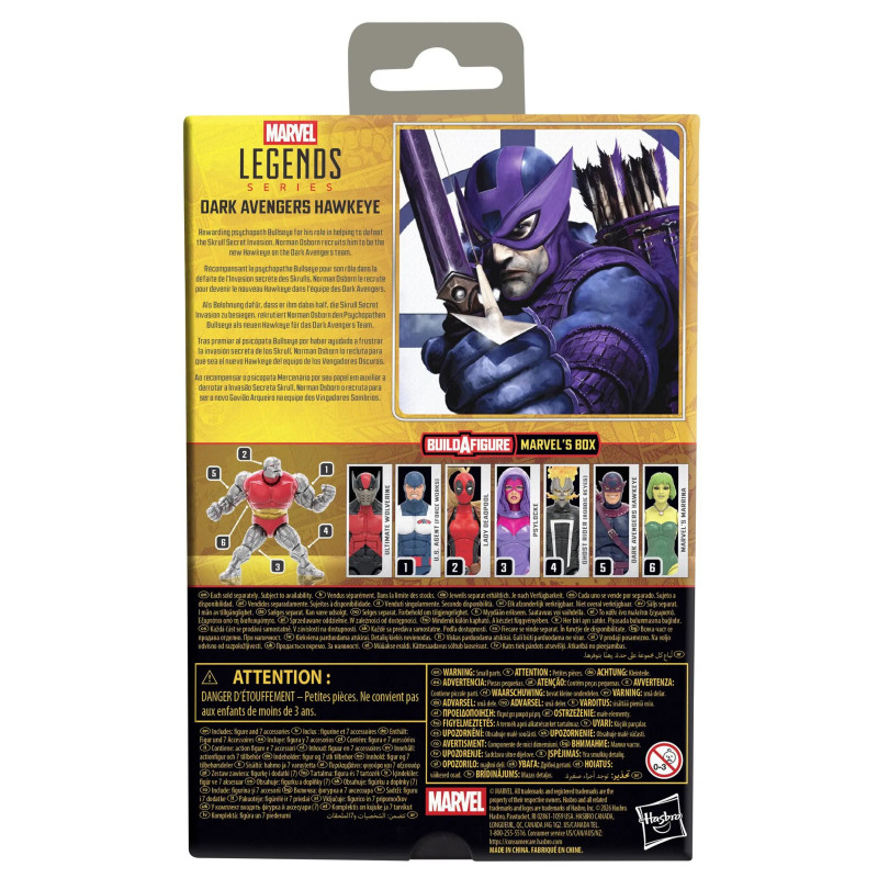 Marvel Legends - Figurine Dark Avengers Hawkeye 15 cm