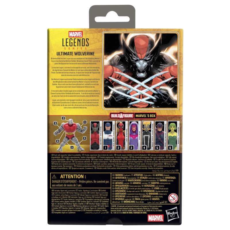 SEPTEMBRE 2026 : Marvel Legends - Figurine Ultimate Wolverine 15 cm