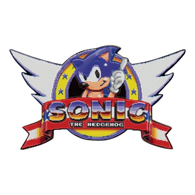 SEPTEMBRE 2026 : Sonic The Hedgehog - Médaillon Logo Original Edition Limitée 5000 ex
