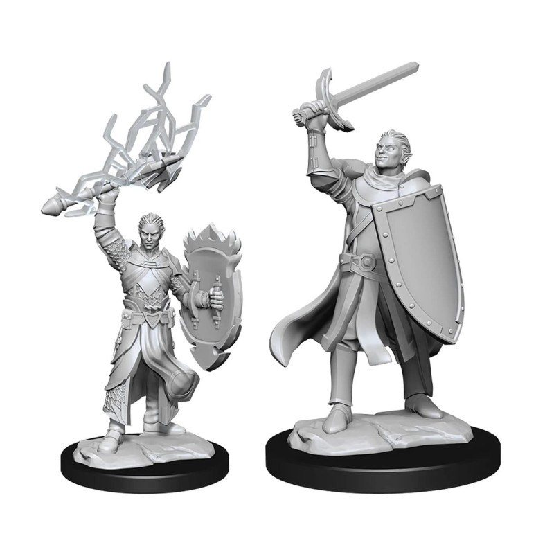 Dungeons & Dragons: Nolzur’s Marvelous - Figurines miniatures à peindre Half-Elf Paladin Male