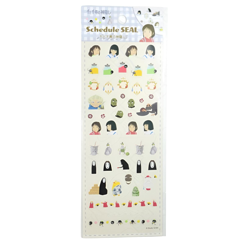 Spirited Away (Chihiro) - Mini stickers agenda Collection 2