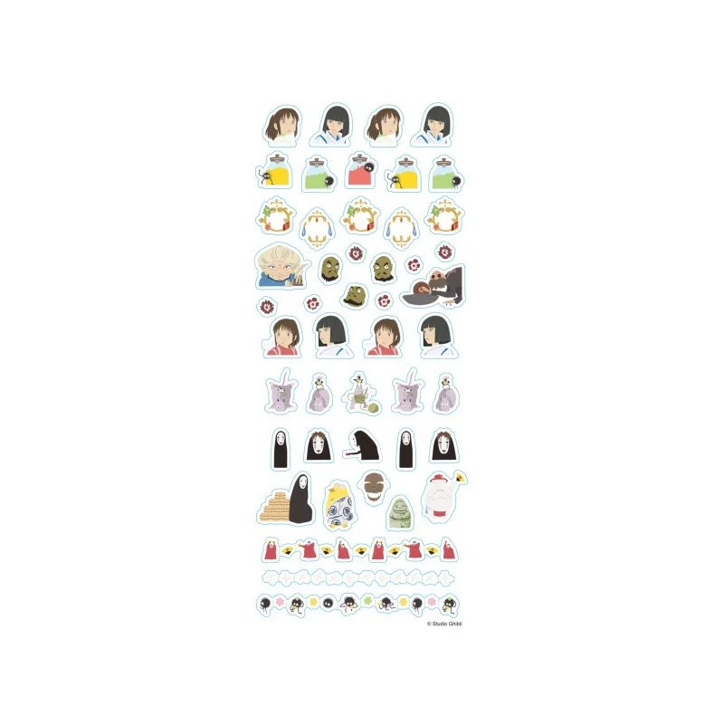 Spirited Away (Chihiro) - Mini stickers agenda Collection 2