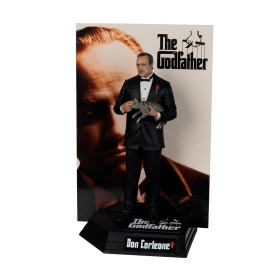 The Godfather - Figurine Movie Maniacs Don Corleone 17 cm