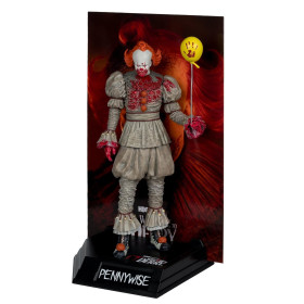 IT : Welcome to Derry - Statue PVC Movie Maniacs Pennywise (Bloody)
