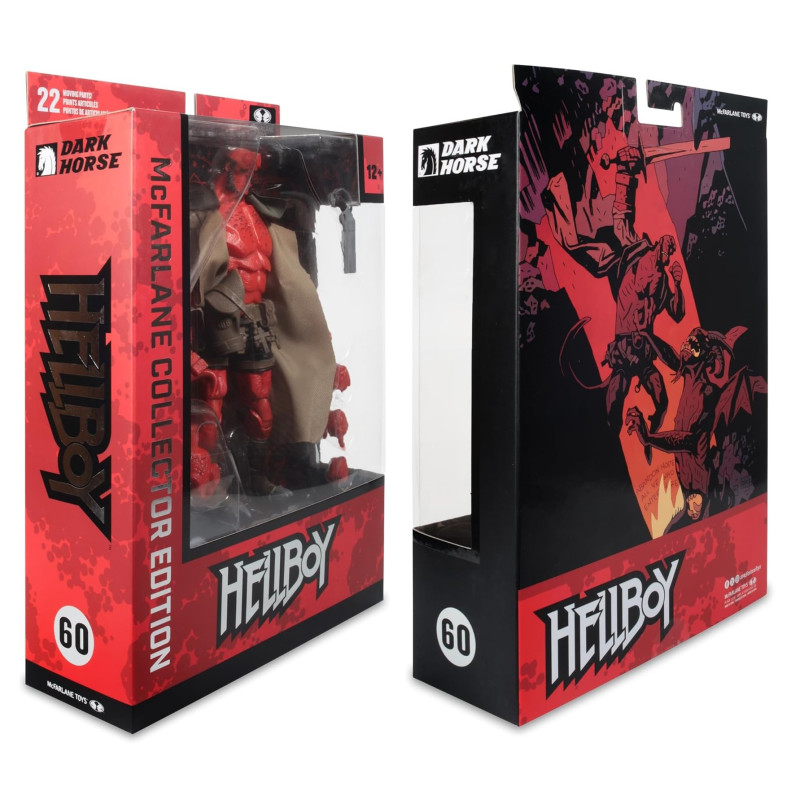 Hellboy - Figurine McFarlane Collector Edition n°60 Hellboy BOITE ABIMEE