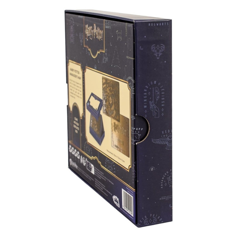 Harry Potter - Plaque Réplique Marauder's Map Metal Map 15 cm