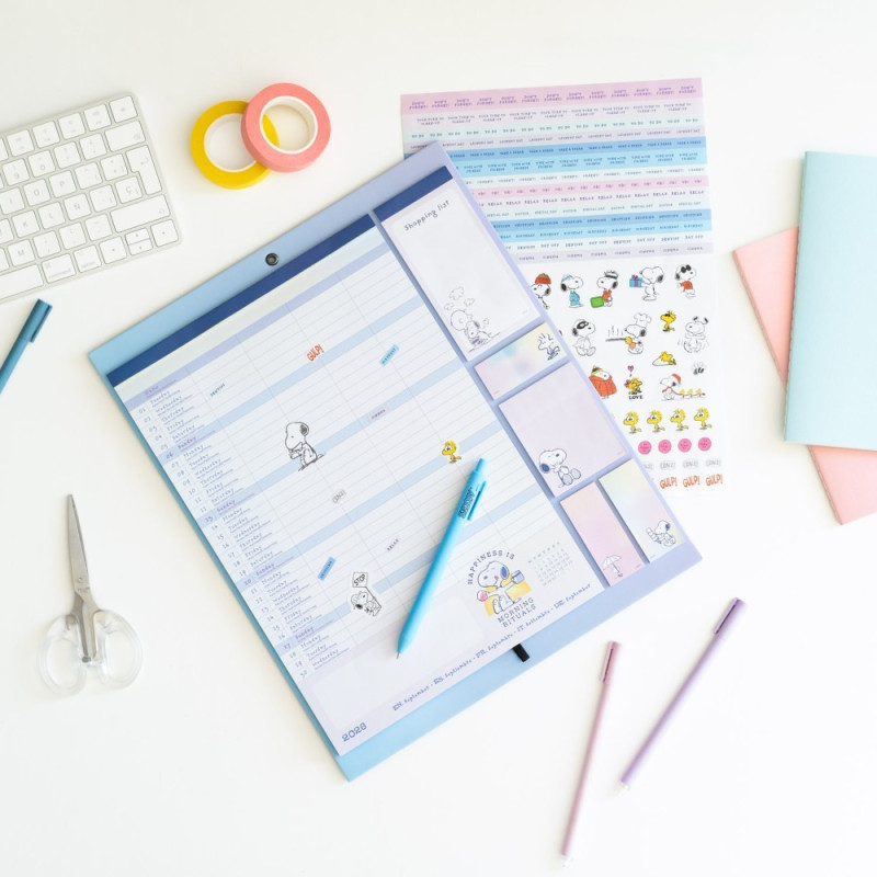 Peanuts - Planner Magnétique 2026/2027