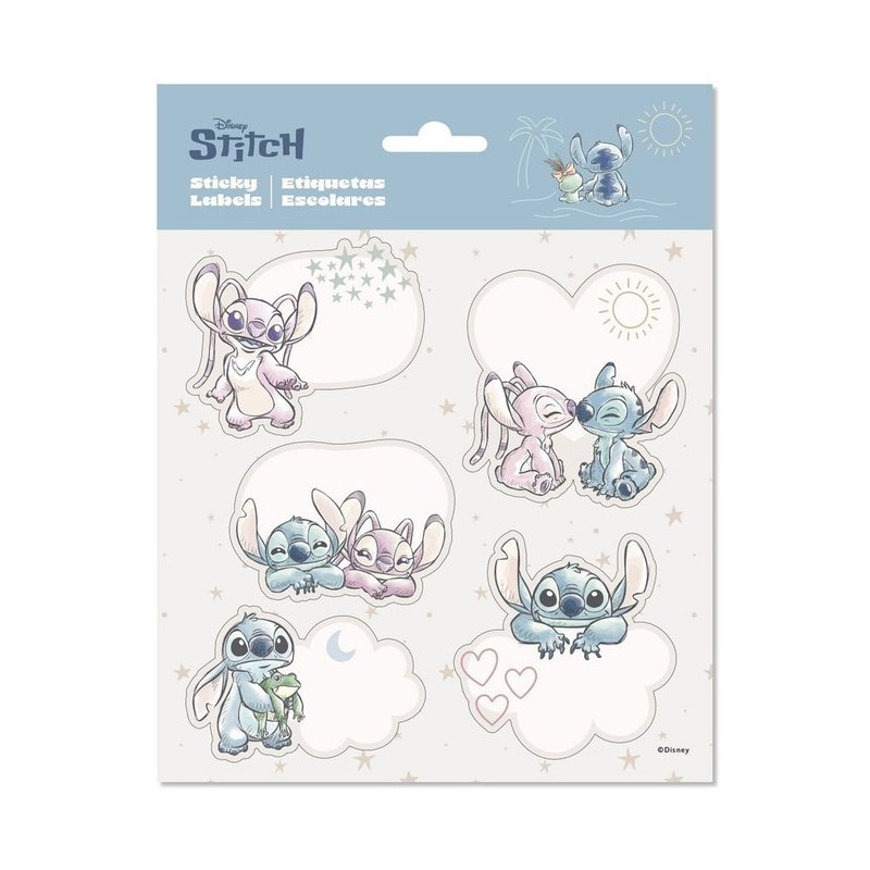 Stitch - Étiquettes Adhésives Premium