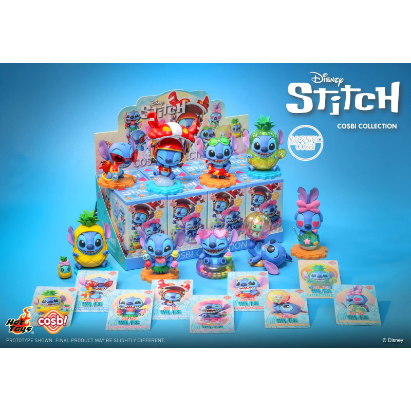 Disney - Figurine Cosbi Stitch 1 EXEMPLAIRE ALEATOIRE - Yume