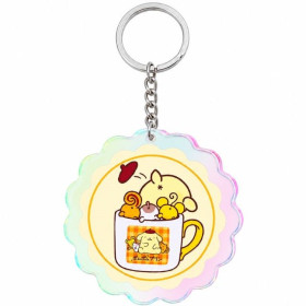 Sanrio - Porte-clés Acrylique Pompompurin
