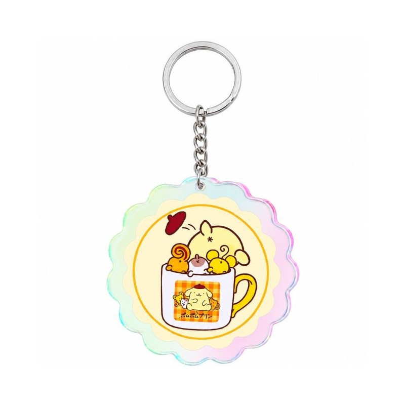 Sanrio - Porte-clés Acrylique Pompompurin