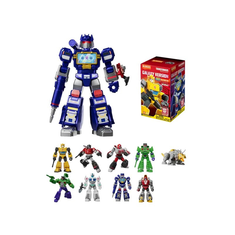 Transformers - Model Kit Maquette Blokees Galaxy Version 03 The Autobot Run 1 EXEMPLAIRE ALEATOIRE
