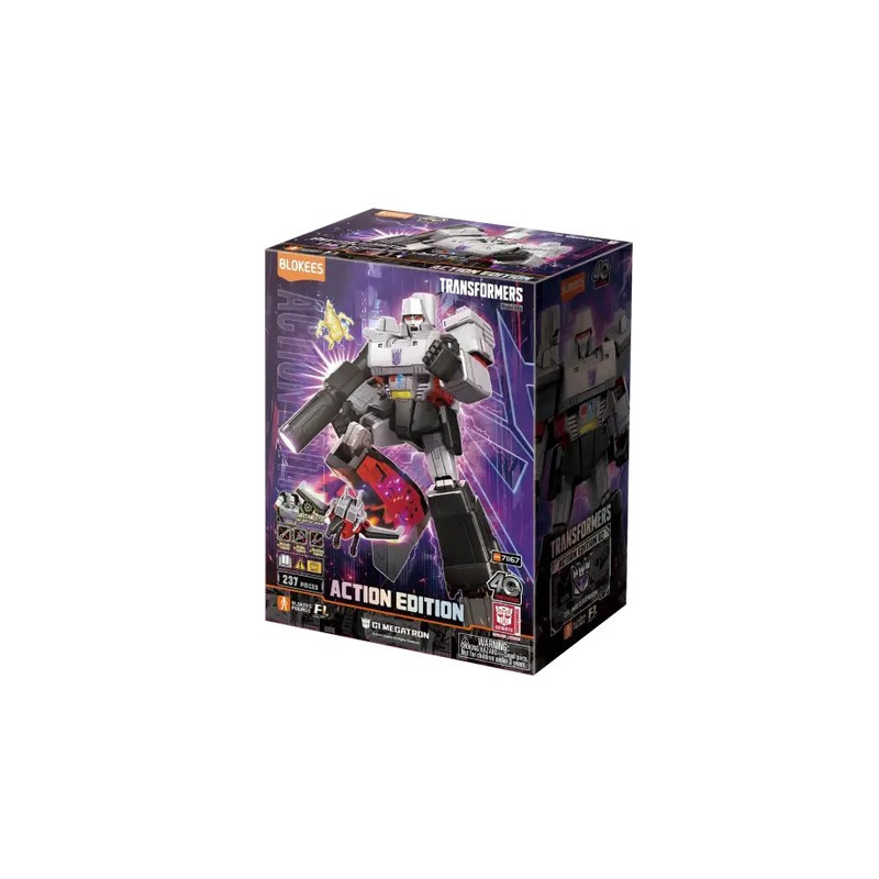 Transformers - Model Kit Maquette Blokees Action Edition 02 G1 Megatron