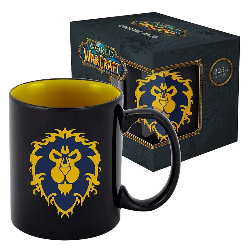 World of Warcraft - Mug Alliance Fond Noir – Blizzard