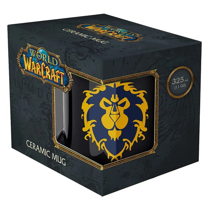 World of Warcraft - Mug Alliance Fond Noir – Blizzard