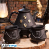 Harry Potter - Set Théière avec Mugs Chaudrons Poudlard