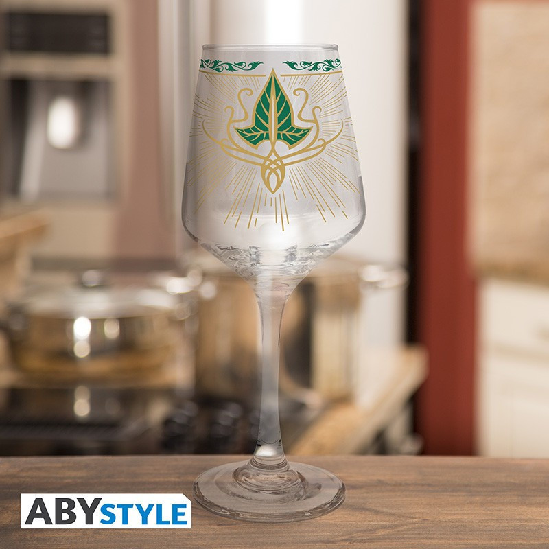 Lord of the Rings - Verre à pied Feuille de la Lorien 350 ml