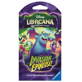 Disney : Lorcana - Chapitre 13 - Invasion Epineuse - FR Trading Cards Booster Sleeved 1 MODELE ALEATOIRE