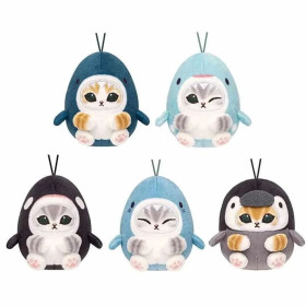 Mofusand - Porte-clé peluche Marine Life 1 EXEMPLAIRE ALEATOIRE