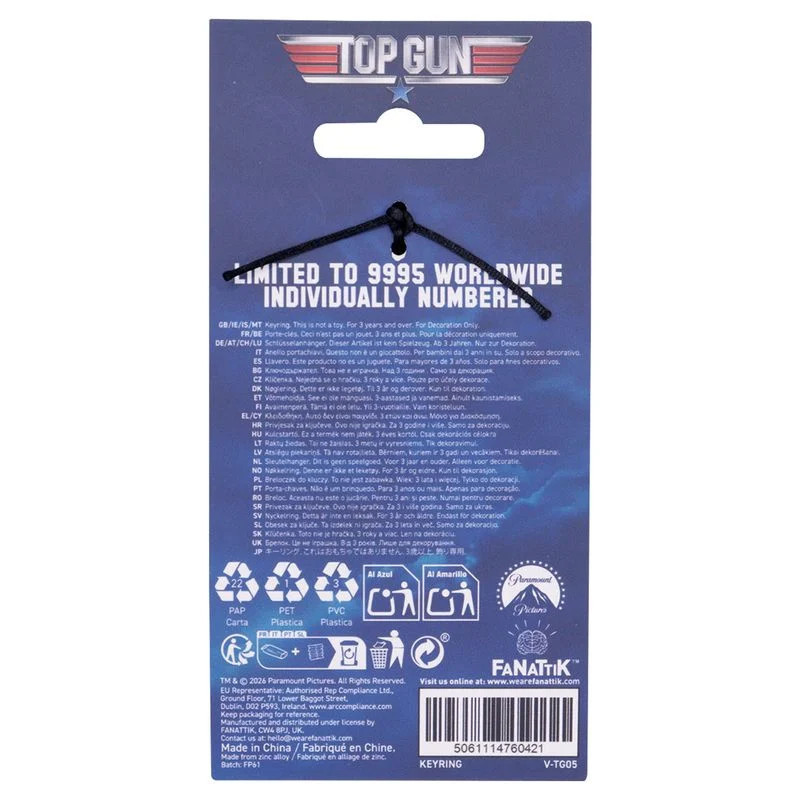 Top Gun - Porte-clés Maverick 9995 exemplaires – Fanattik