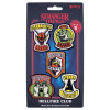 Stranger Things - Set de 5 patches thermocollants - Fanattik